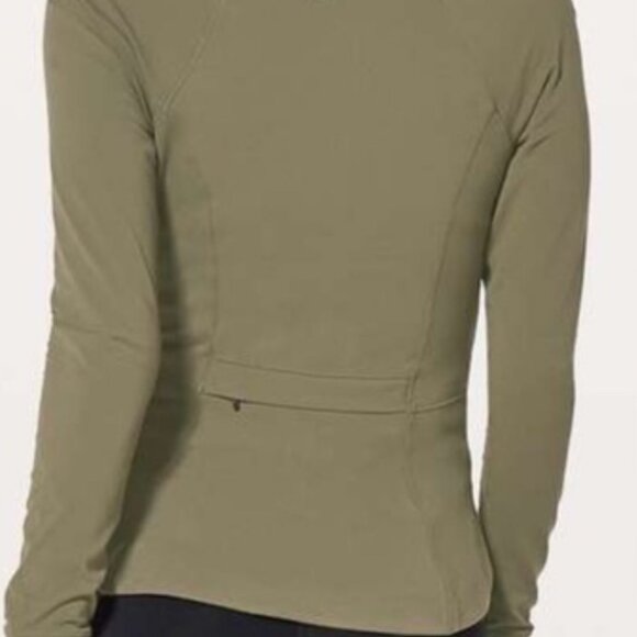 Lululemon The Ease Nulu jacket sage green size 8 - Picture 2 of 6
